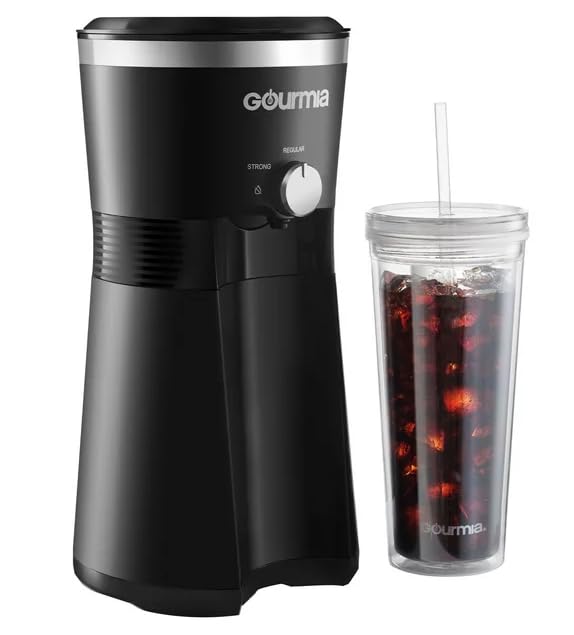 Iced Coffee Maker with 25 fl oz. Reusable Tumbler