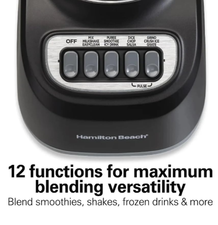 Beach Smoothie Blender, 48 oz. Jar, 12 Blending Functions