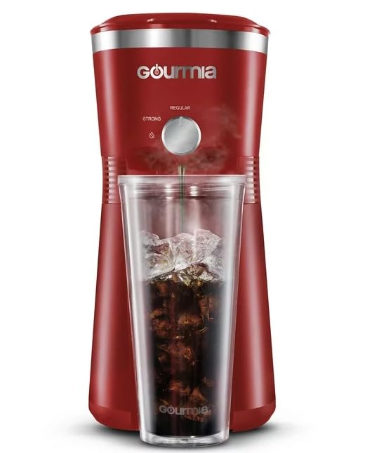 Iced Coffee Maker with 25 fl oz. Reusable Tumbler