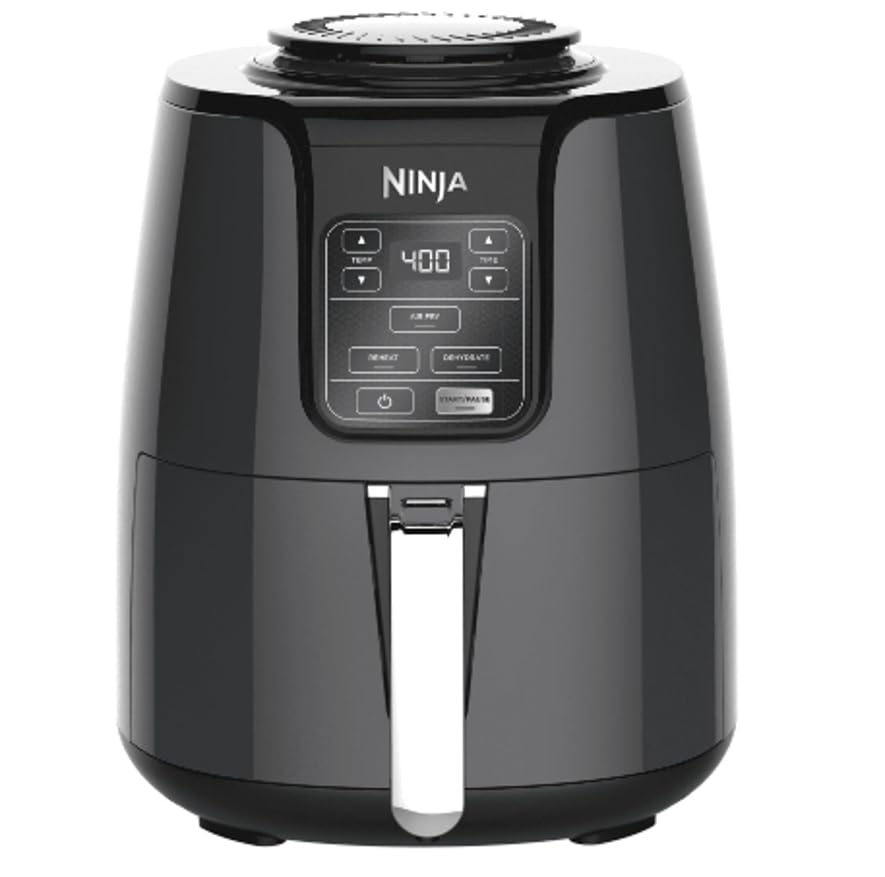 4QT Air Fryer, Black, AF100WM Air Fryer Oven