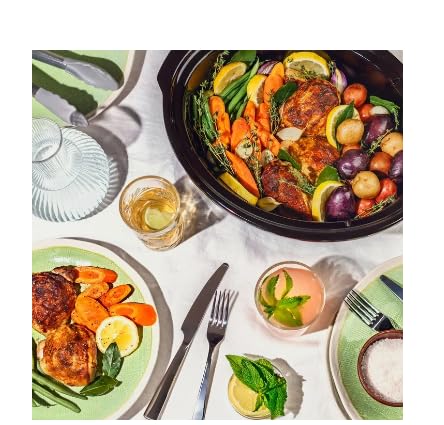 Beautiful 6 Qt Programmable Slow Cooker Touch Activated by Drew Barrymore Perfect For Healthy Cooking Black Sesame