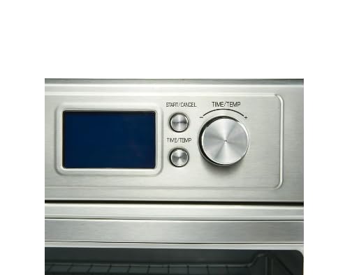 Generic Toaster Oven with Built-In Air Fryer – 1800 Watts, Stainless Steel, Multifunctional Cooking with 7 Preset Functions, Large, Silver, 201797