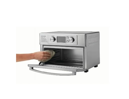 Generic Toaster Oven with Built-In Air Fryer – 1800 Watts, Stainless Steel, Multifunctional Cooking with 7 Preset Functions, Large, Silver, 201797