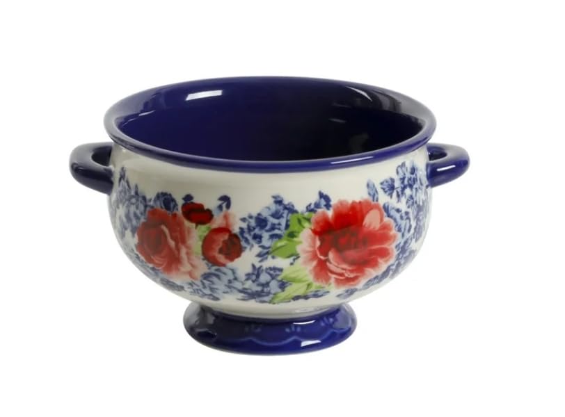 Pioneer Woman Floral Medley 20-Ounce Soup Bowls, 4-Pack