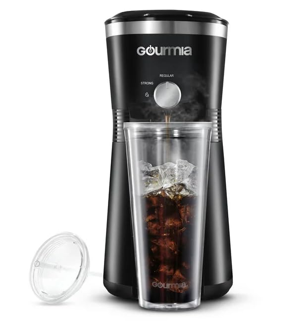 Iced Coffee Maker with 25 fl oz. Reusable Tumbler