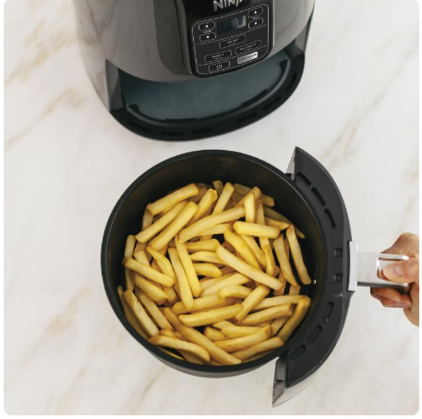 4QT Air Fryer, Black, AF100WM Air Fryer Oven