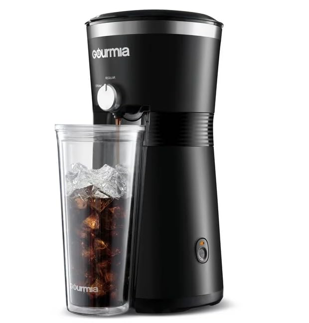 Iced Coffee Maker with 25 fl oz. Reusable Tumbler