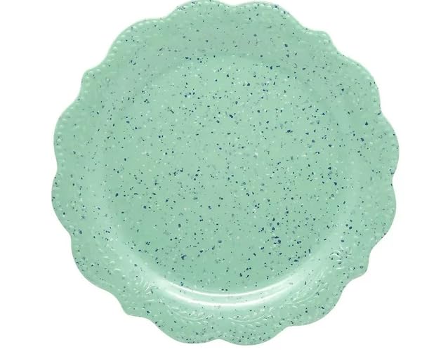 Generic Pioneer Woman Juliette 12-Piece Melamine Dinnerware Set, Teal