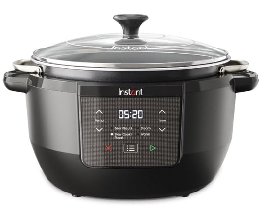 Generic Superior Cooker 7.5 Qt Slow Cooker and Multicooker, Black