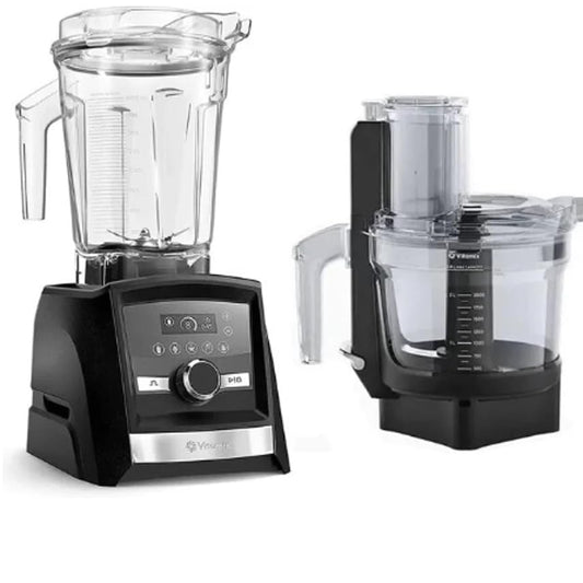 Professional-Grade, 64 oz. Low-Profile Container, VX A3500 Ascent Series Smart Blender, Color Graphite. Attachment included