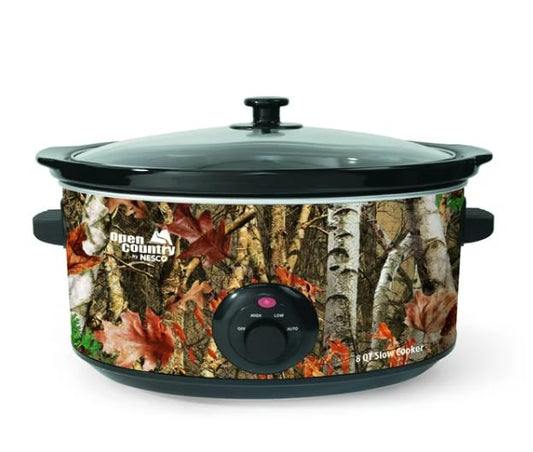 Generic Camouflage Open Country Slow Cooker, 8 Quart